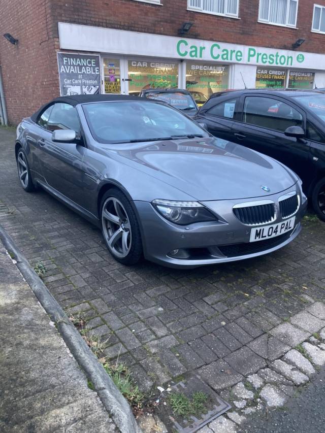 BMW 6 Series 3.0 635D SPORT 2DR Automatic Convertible Diesel Grey
